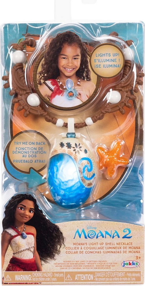Disney Moana 2 Moana'nın Işıklı Deniz Yıldızı Kolyesi - JKP/237616 Kız Erkek Çocuk Oyuncak Eğitici O