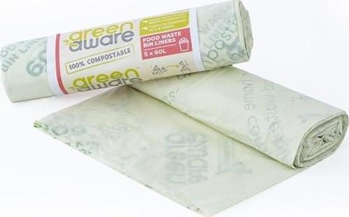 Kompostlanabilir Poşet 60L (10 Adet)