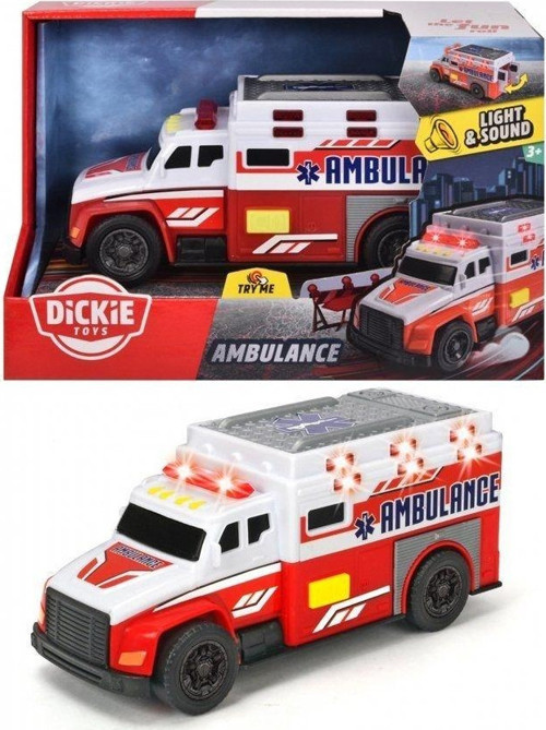 203302013 Dickie Ambulans Kız Erkek Çocuk Oyuncak Eğitici Oyuncaklar