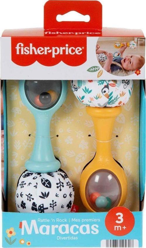 HMF34 Fisher-Price Neşeli Marakas Kız Erkek Çocuk Oyuncak Eğitici Oyuncaklar