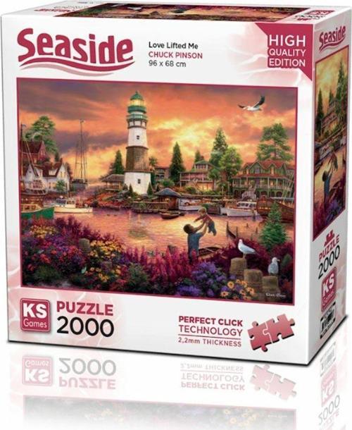 22516 Love Lifted Me 2000 Parça Puzzle -KS Puzzle Kız Erkek Çocuk Oyuncak Eğitici Oyuncaklar
