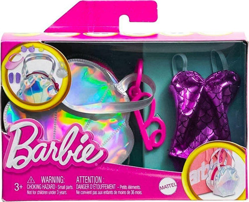 HJT42 Barbie'nin Mini Çanta Aksesuarları Kız Erkek Çocuk Oyuncak Eğitici Oyuncaklar
