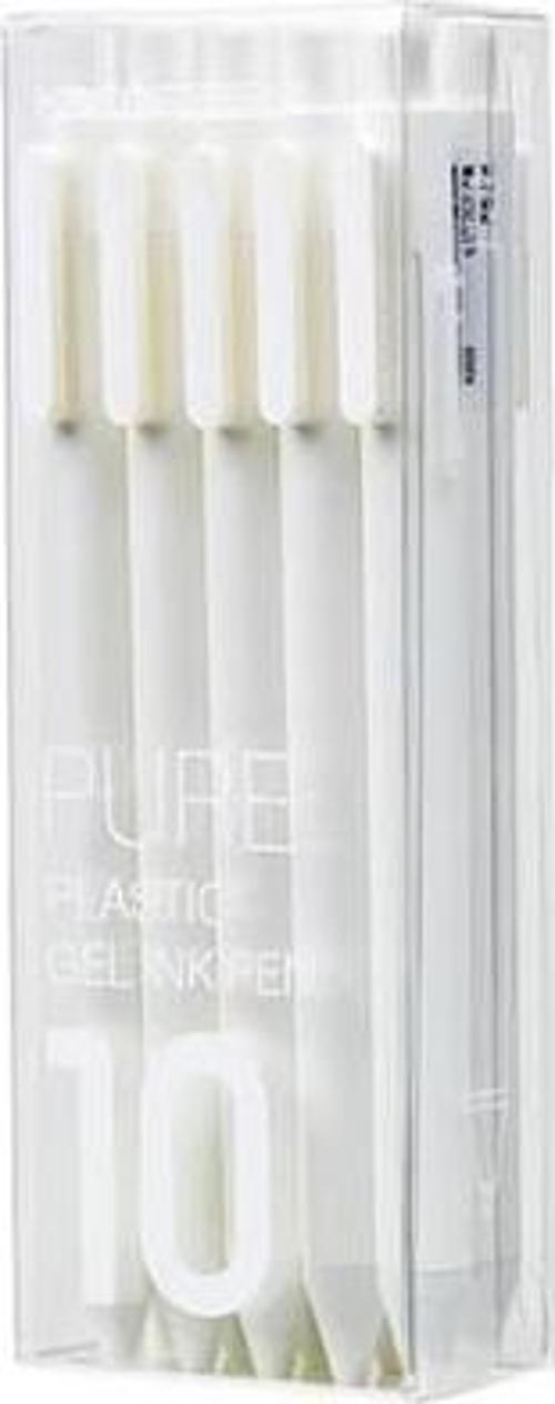 K1015 Tükenmez Kalem 10 Adet (Beyaz)