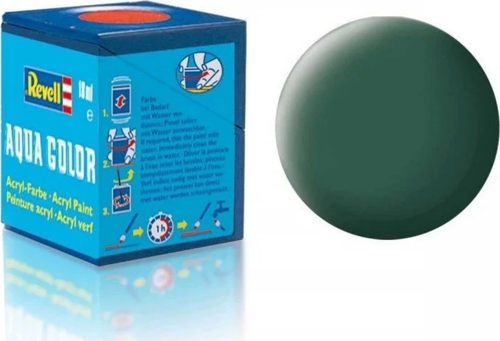 Aqua Color Dark Green - Mat Boya - 18 ml Kız Erkek Çocuk Oyuncak Eğitici Oyuncaklar