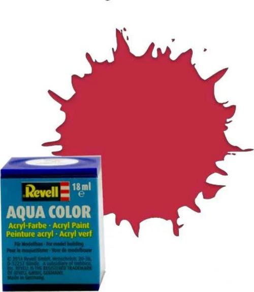 Aqua Color Carmine Red - Mat Boya- 18 ml Kız Erkek Çocuk Oyuncak Eğitici Oyuncaklar