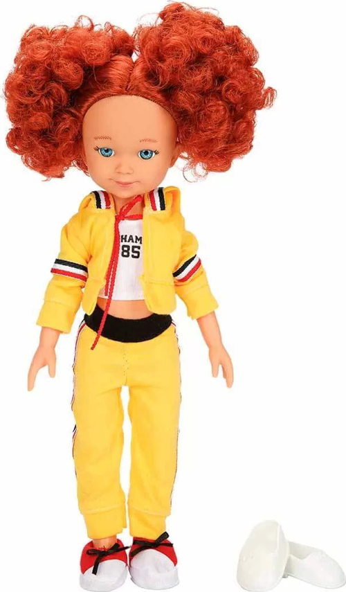 Mina Sporty Bebek 35cm Kız Erkek Çocuk Oyuncak Eğitici Oyuncaklar