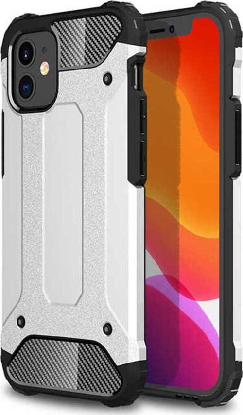 İphone 12 Uyumlu Zore Crash Silikon Kılıf-Gri