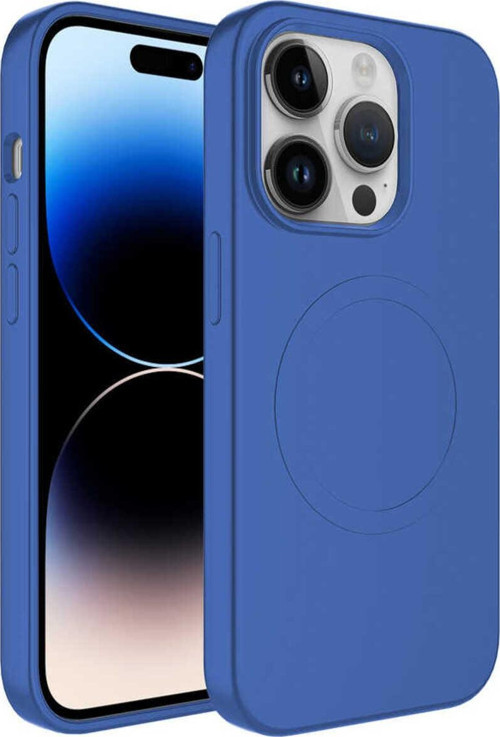 İphone 13 Pro Max Uyumlu Magsafe Wireless Şarj Özellikli Pastel Renk Silikon Zore Plas Kılıf-M