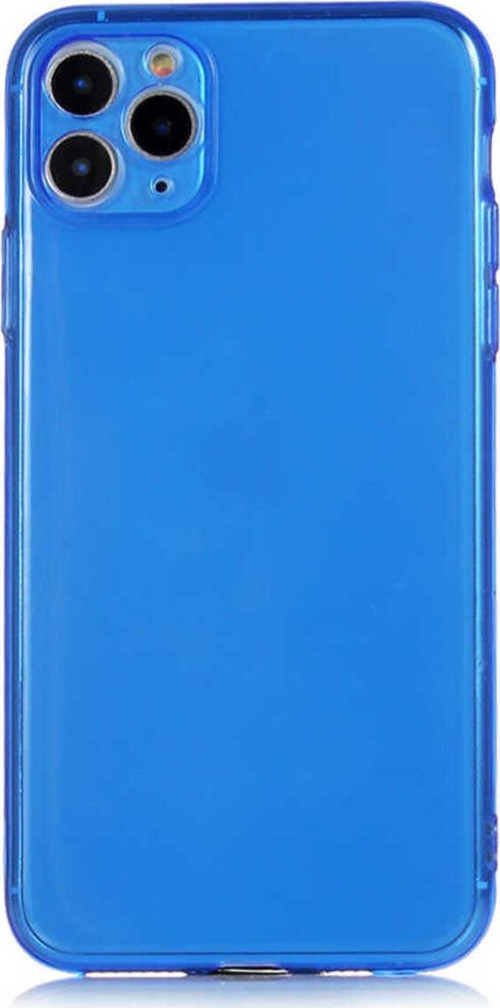 İphone 11 Pro Max Uyumlu Zore Mun Silikon-Lacivert
