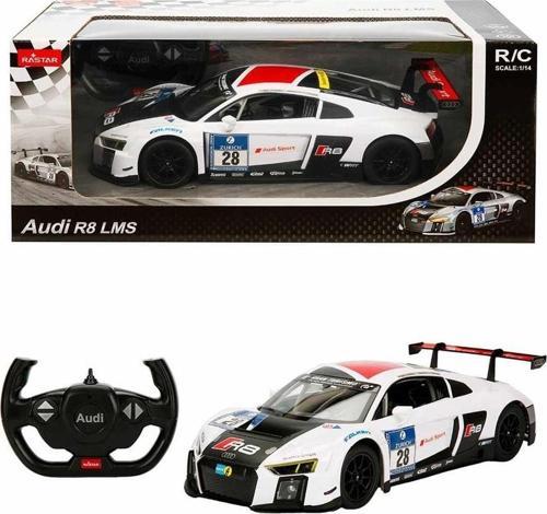 1:14 Audi R8 LMS Uzaktan Kumandalı Işıklı Araba Kız Erkek Çocuk Oyuncak Eğitici Oyuncaklar