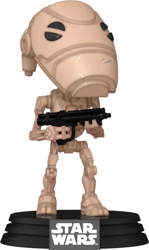 Funko POP! Star Wars: Battle Droid 76016 Kız Erkek Çocuk Oyuncak Eğitici Oyuncaklar