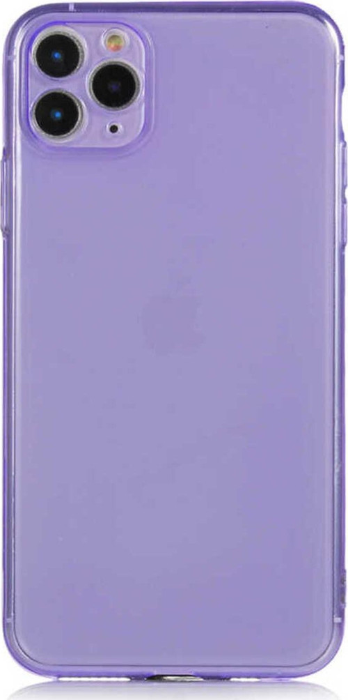İphone 11 Pro Max Uyumlu Zore Mun Silikon-Mor