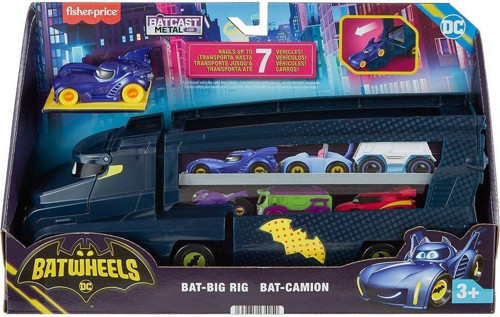 HMX07 Fisher-Price® Batwheels™ Büyük Tır Kız Erkek Çocuk Oyuncak Eğitici Oyuncaklar