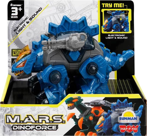 M.A.R.S. Sesli ve Işıklı Dinoforce Kız Erkek Çocuk Oyuncak Eğitici Oyuncaklar