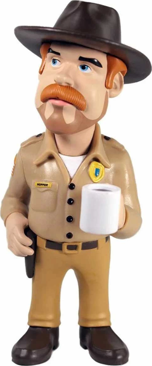 Minix Koleksiyon Figürü Stranger Things Hopper MNX09000 Kız Erkek Çocuk Oyuncak Eğitici Oyuncaklar