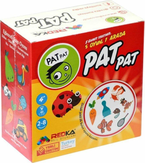 5312 Redka Pat Pat Oyunu Kız Erkek Çocuk Oyuncak Eğitici Oyuncaklar