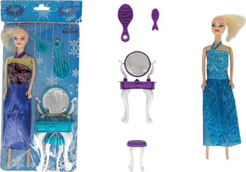 Oydaş Snow City Kart Makyaj Masalı Bebek 2419 Kız Erkek Çocuk Oyuncak Eğitici Oyuncaklar