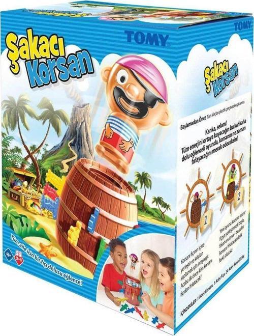 7028 Tomy Şakacı Korsan +4 yaş Kız Erkek Çocuk Oyuncak Eğitici Oyuncaklar