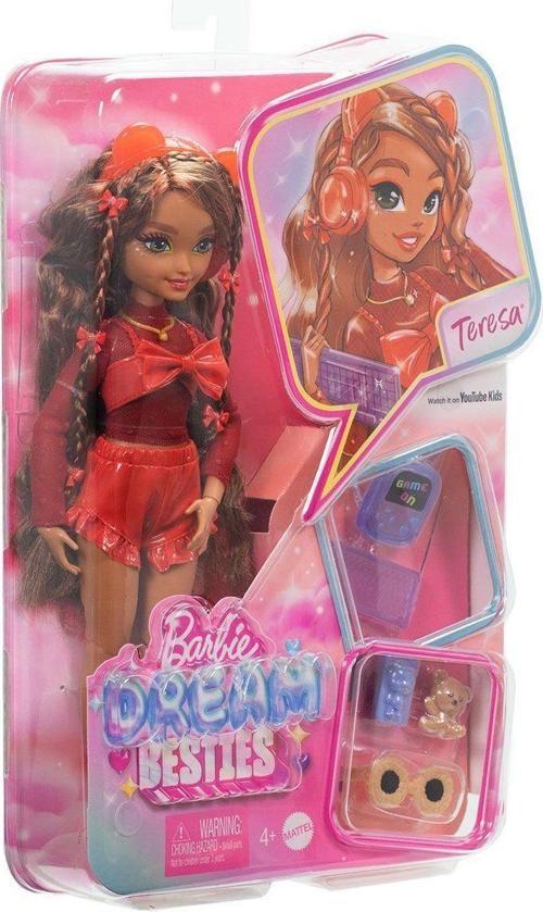 HYC23 Barbie Dream Besties Ana Karakter Bebekler Teresa Kız Erkek Çocuk Oyuncak Eğitici Oyuncaklar