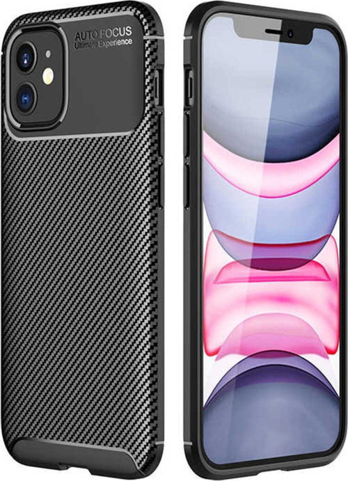 İphone 12 Uyumlu Zore Negro Silikon Kılıf-Siyah