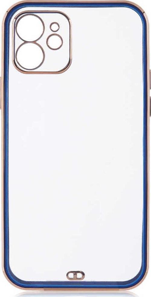 İphone 12 Uyumlu Zore Voit Clear Kılıf-Lacivert