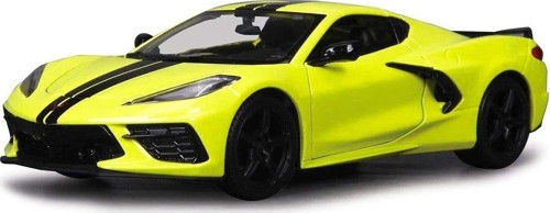 Maisto 1:24 2020 Chevrolet Corvette Stingray Coupe Z51 Kız Erkek Çocuk Oyuncak Eğitici Oyuncaklar