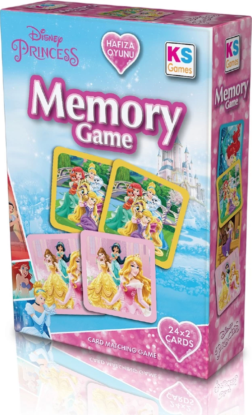 KS Games Princess Memory Game Kız Erkek Çocuk Oyuncak Eğitici Oyuncaklar