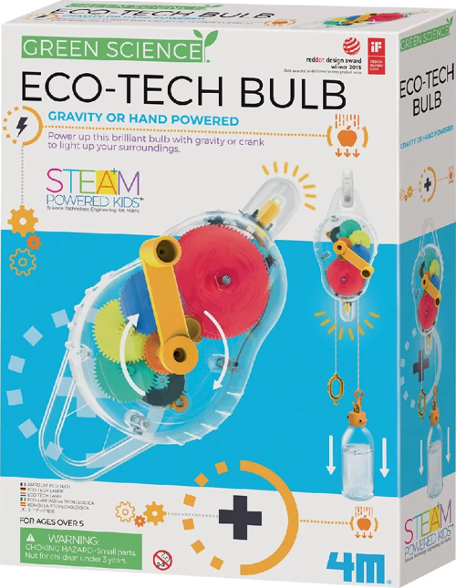 4M Eko Sistem Teknolojik Ampul Kiti Kız Erkek Çocuk Oyuncak Eğitici Oyuncaklar