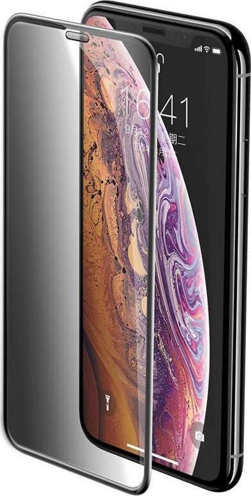 Apple iPhone 13 Pro Fuchsia Anti-Dust Privacy Temperli Ekran Koruyucu Ekranı Gizler Toz Geçirmez