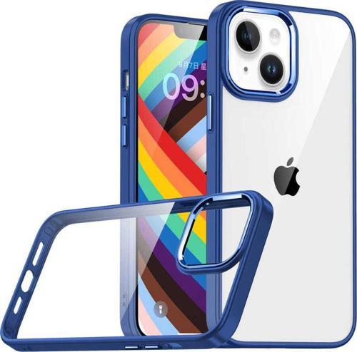 İphone 14 Plus Uyumlu Flora Kılıf-Lacivert