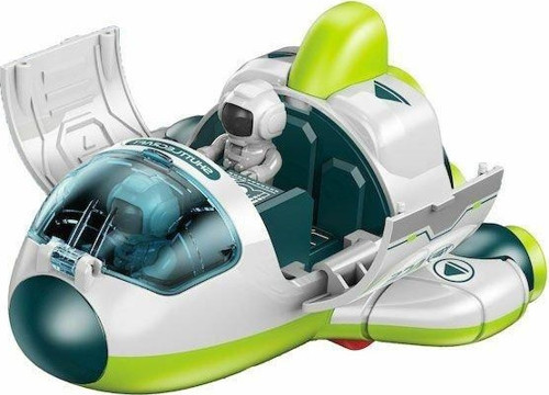 MG-D400-43 Sürtmeli Astronotlu Uzay Mekiği Kız Erkek Çocuk Oyuncak Eğitici Oyuncaklar