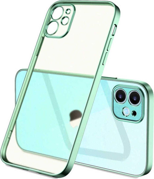 İphone 11 Uyumlu Zore Mat Gbox Kılıf-Yeşil