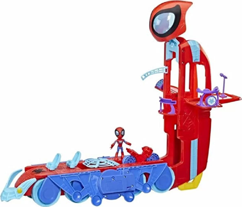 Spidey And His Amazing Friends Örümcek Komuta Aracı F3721 Kız Erkek Çocuk Oyuncak Eğitici Oyuncaklar