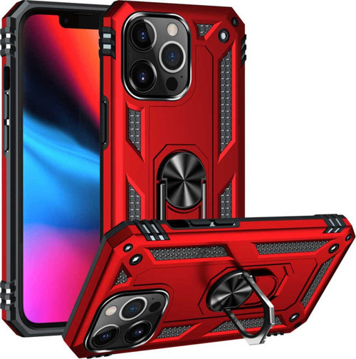İphone 13 Pro Max Uyumlu Vega Kılıf-Kırmızı