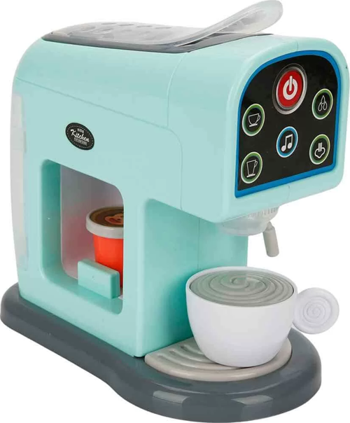 Little Chef Sesli ve Işıklı Kapsül Kahve Makinesi Kız Erkek Çocuk Oyuncak Eğitici Oyuncaklar
