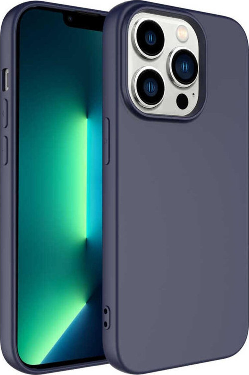 İphone 14 Pro Max Uyumlu Zore Mara Lansman Kılıf-Lacivert