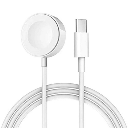 Akıllı Saat Wireless Şarj Kablosu Type-C Bağlantılı 1m Apple Watch SE/7/6/5/4/3/2/1 Uyumlu