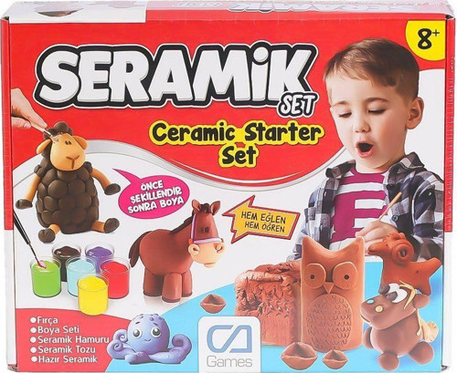 CAPLS-5220 Seramik Seti Kız Erkek Çocuk Oyuncak Eğitici Oyuncaklar