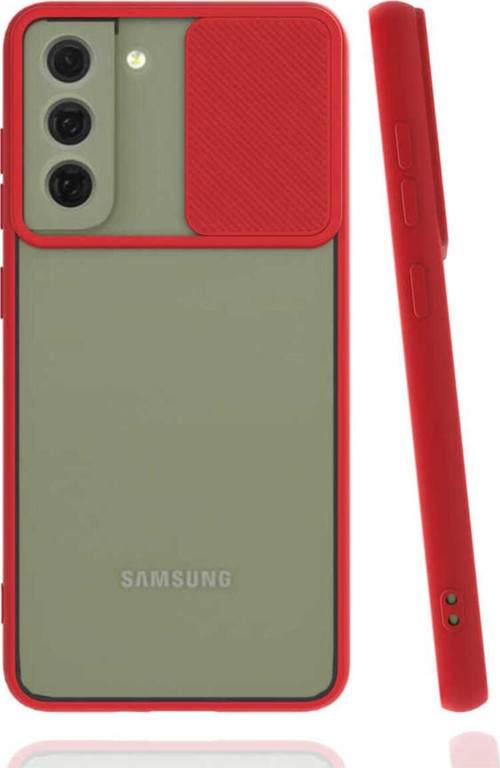 Galaxy S22 Plus Uyumlu Zore Lnsm-İ Kılıf-Kırmızı