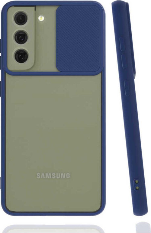 Galaxy S22 Plus Uyumlu Zore Lnsm-İ Kılıf-Lacivert