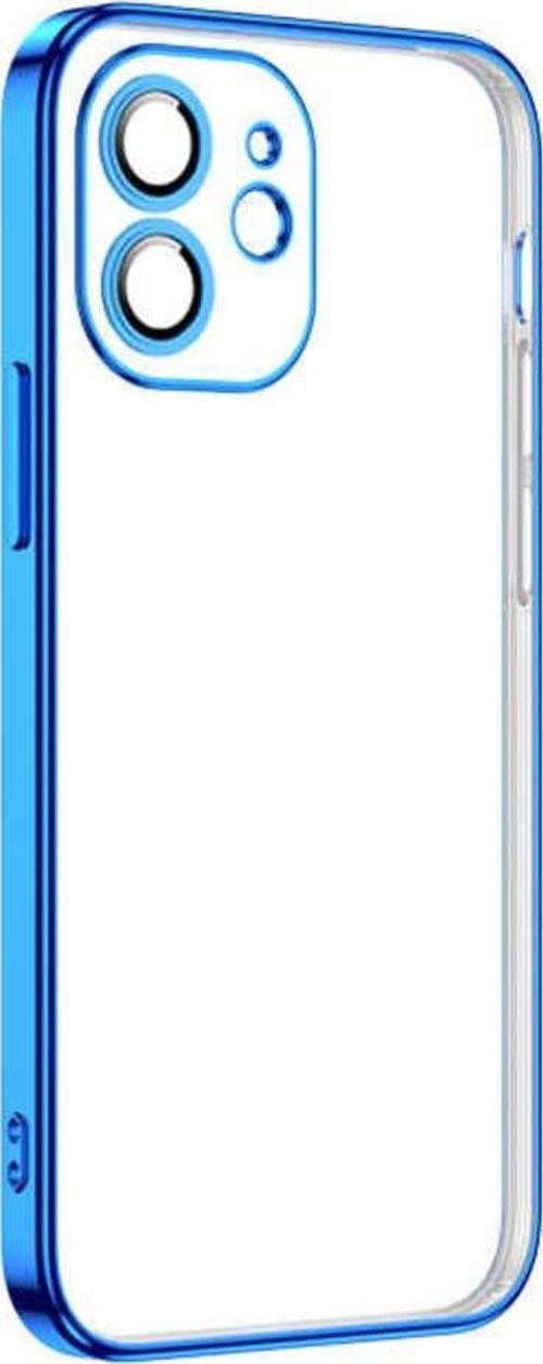 İphone 12 Uyumlu Zore Krep Kılıf-Mavi