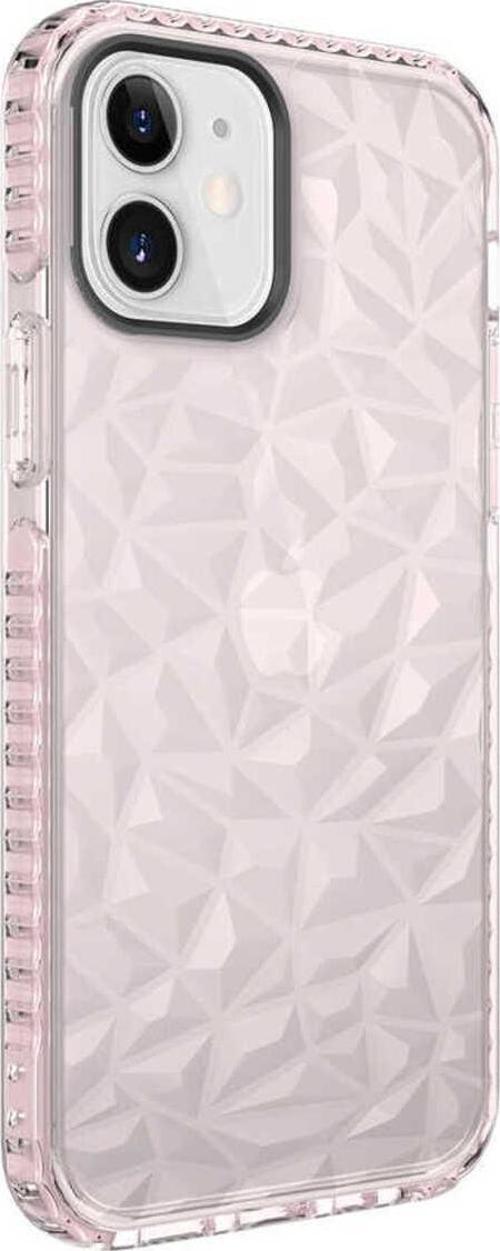 İphone 12 Uyumlu Zore Buzz Kılıf-Pembe