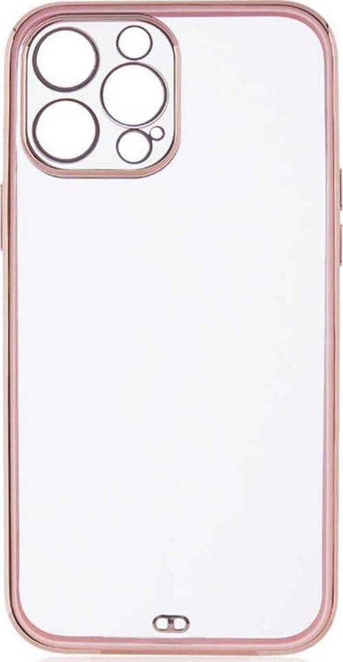 İphone 12 Pro Max Uyumlu Zore Voit Clear Kapak-Pembe
