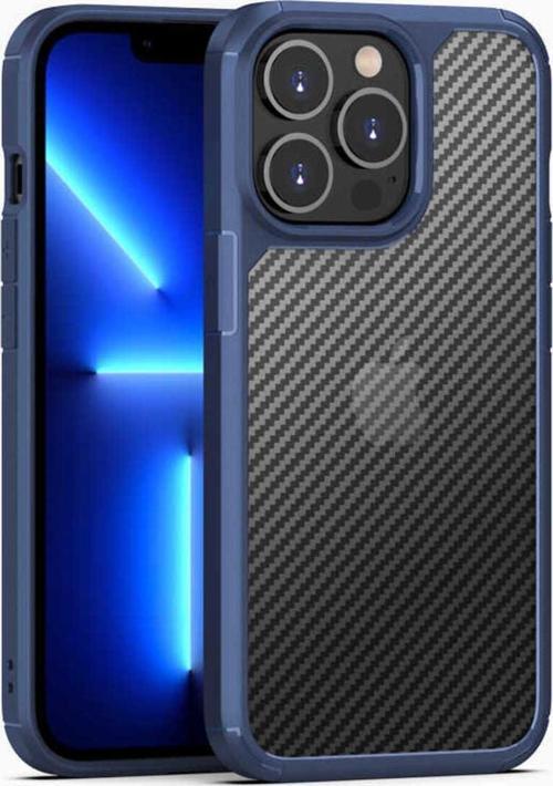 İphone 13 Pro Max Uyumlu Zore İnoks Kapak-Mavi