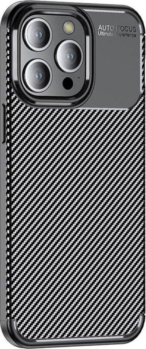 İphone 15 Pro Uyumlu Zore Negro Silikon Kılıf-Siyah