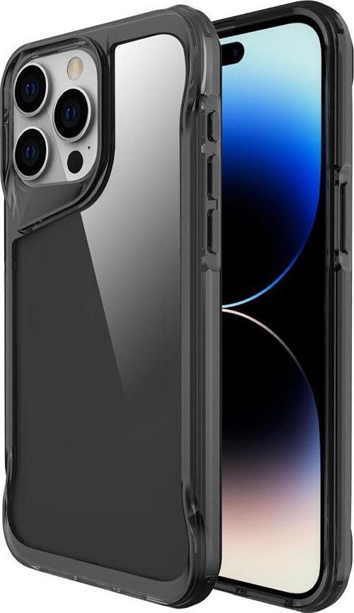 İphone 15 Pro Uyumlu Zore T-Max Kılıf-Koyu Gri