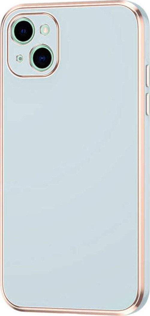 İphone 13 Uyumlu Bark Kılıf-Mavi Açık
