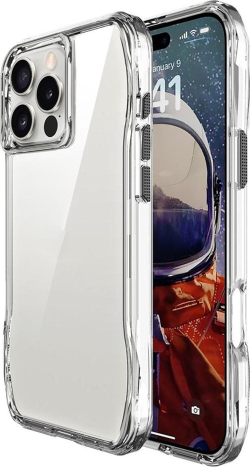 İphone 16 Pro Max Kılıf Aihttgli Şeffaf Zore İncek Kapak-Şeffaf