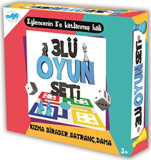 Üçlü Oyun Seti Kız Erkek Çocuk Oyuncak Eğitici Oyuncaklar
