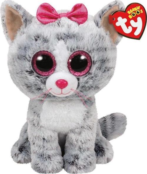 TY Beanie Boo´s Kiki Kedi Peluş 25cm Kız Erkek Çocuk Oyuncak Eğitici Oyuncaklar